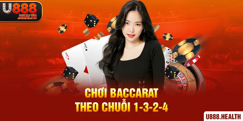 Chơi Baccarat theo chuỗi 1-3-2-4