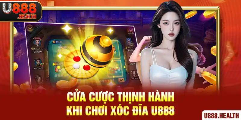 Cửa cược thịnh hành khi chơi Xóc Đĩa U888